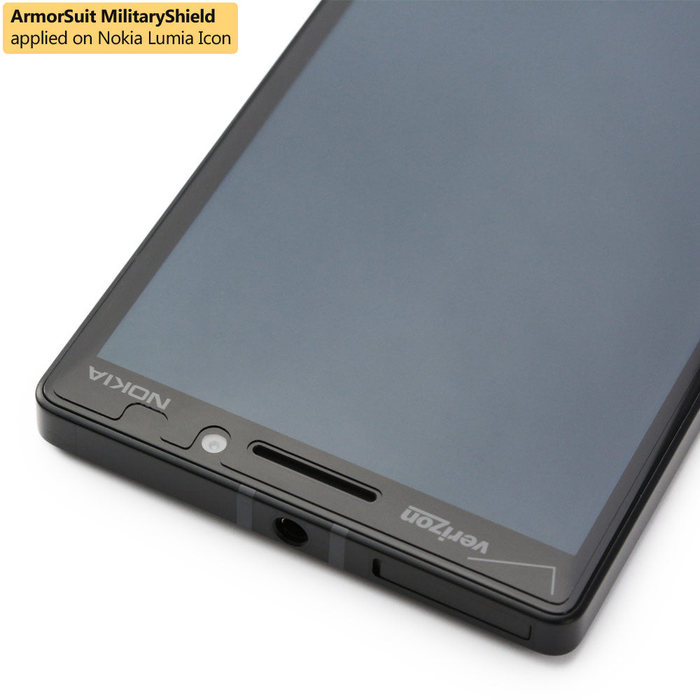 [2 Pack] Nokia Lumia Icon Screen Protector (Case Friendly)