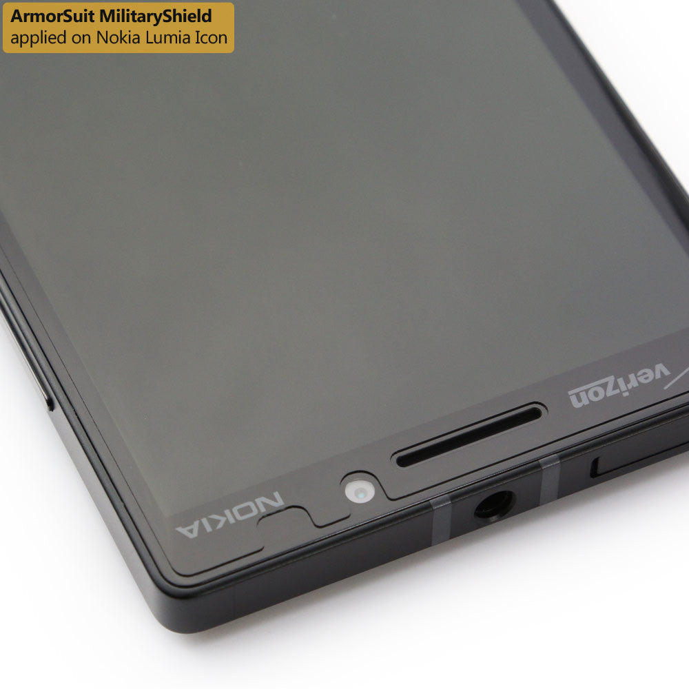 [2 Pack] Nokia Lumia Icon Screen Protector (Case Friendly)