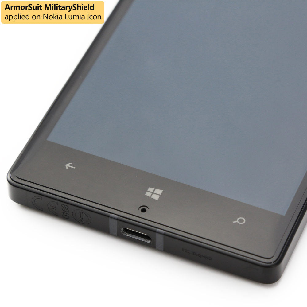 [2 Pack] Nokia Lumia Icon Screen Protector (Case Friendly)