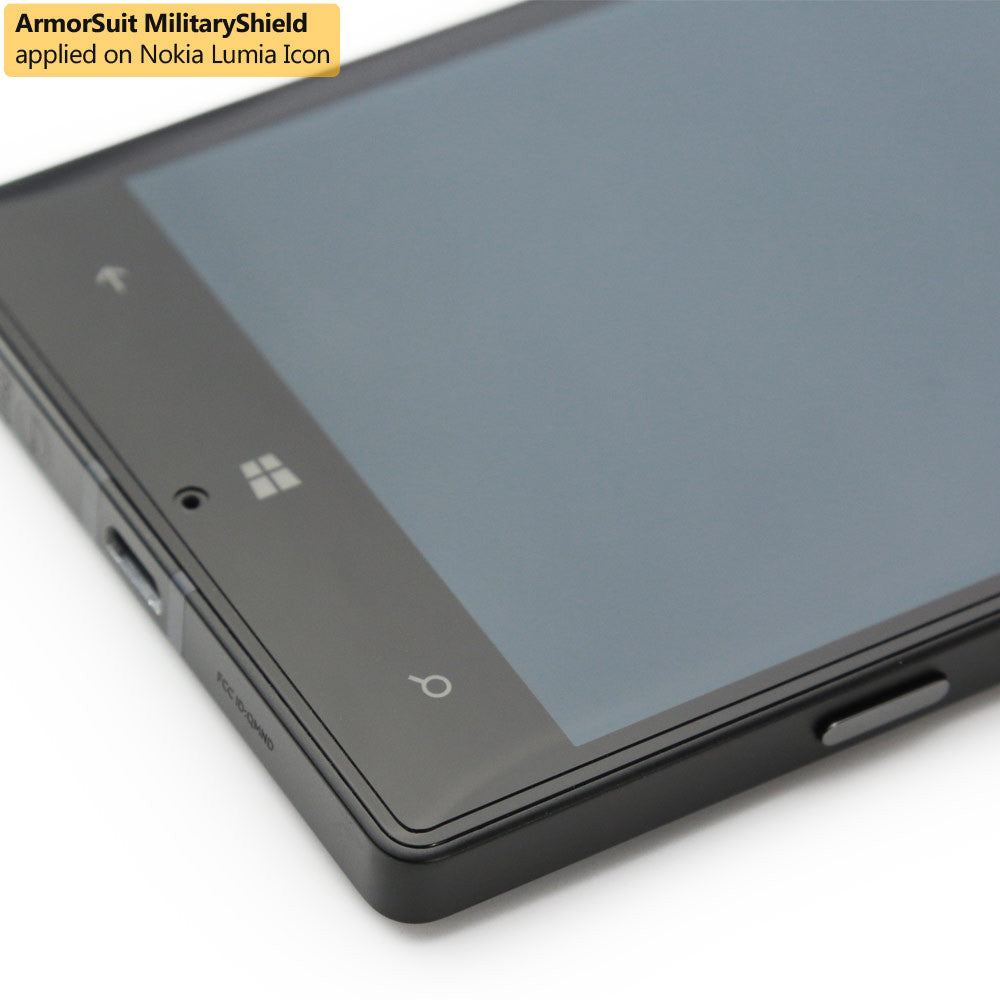 [2 Pack] Nokia Lumia Icon Screen Protector (Case Friendly)