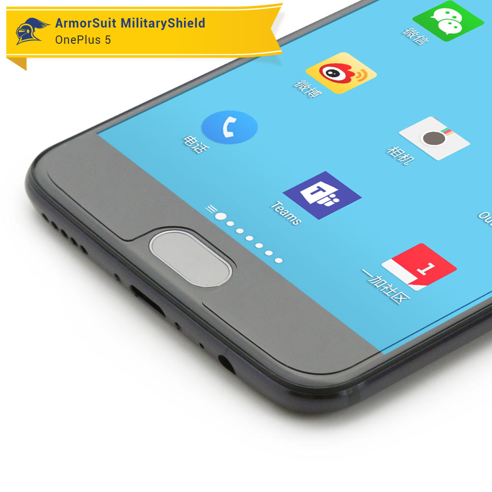 [2 Pack] OnePlus 5 Case-Friendly Screen Protector