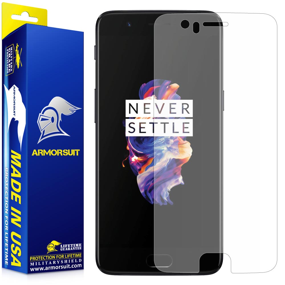[2 Pack] OnePlus 5 Matte Screen Protector