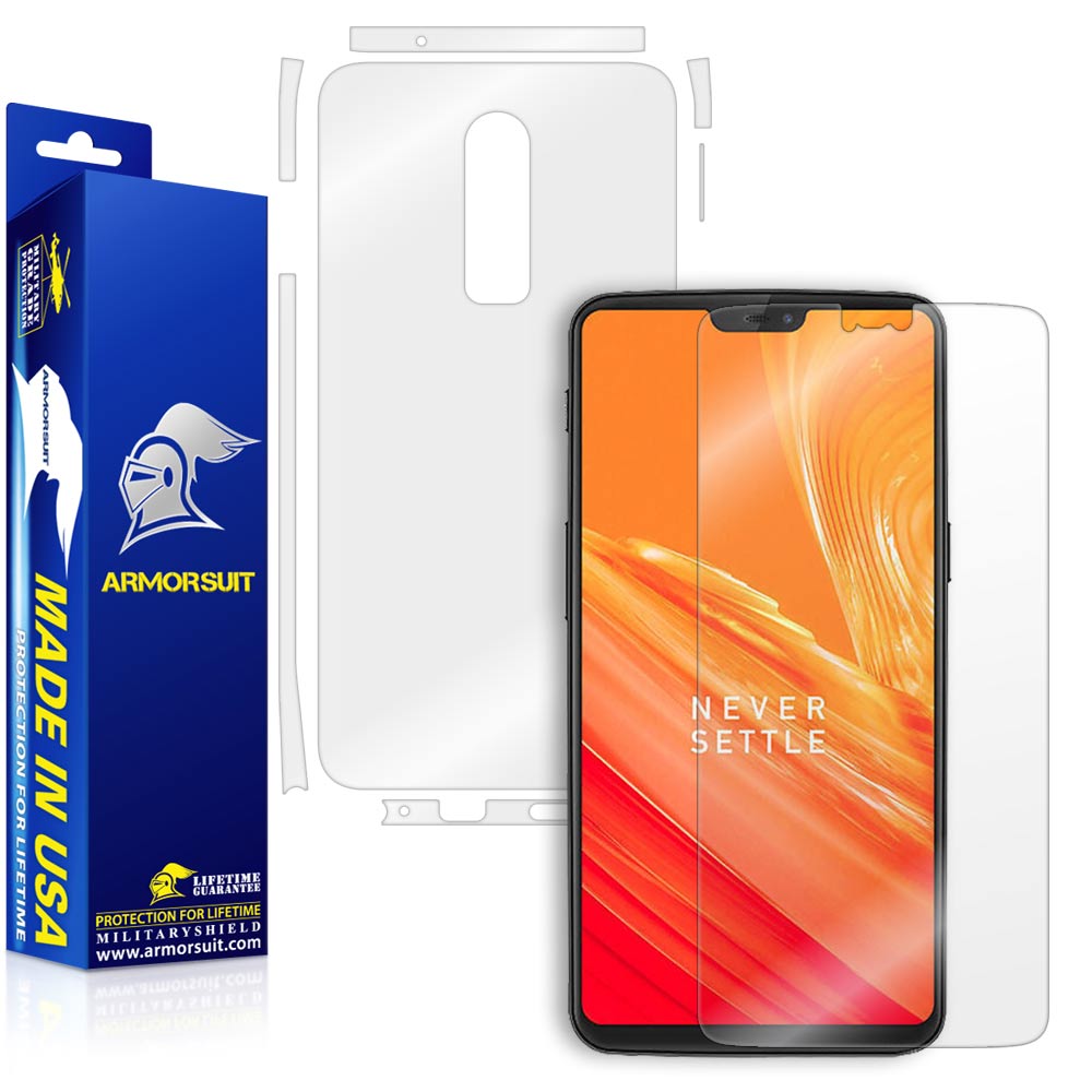 OnePlus 6 Screen + Full Body Skin Protector