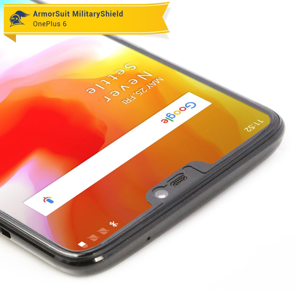 [2 Pack] OnePlus 6 Screen Protector