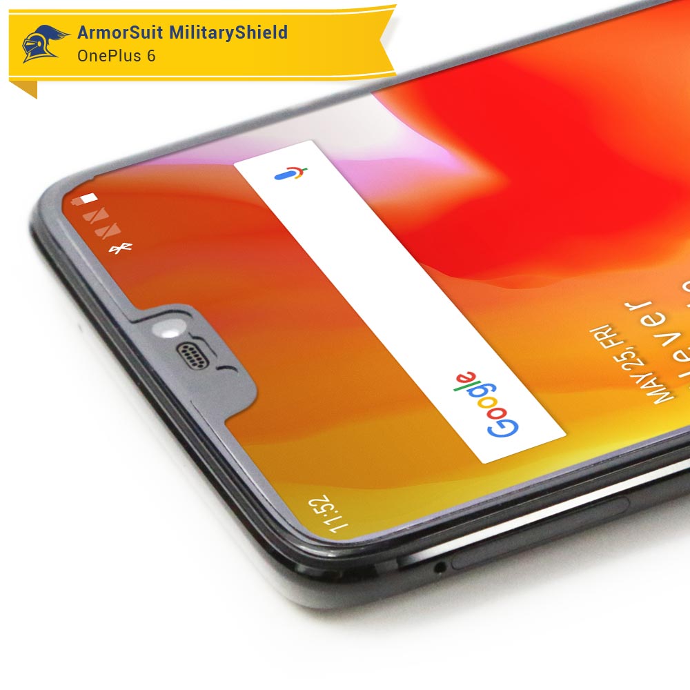 [2 Pack] OnePlus 6 Screen Protector