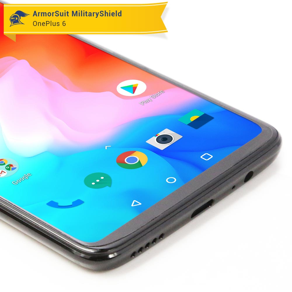 [2 Pack] OnePlus 6 Screen Protector