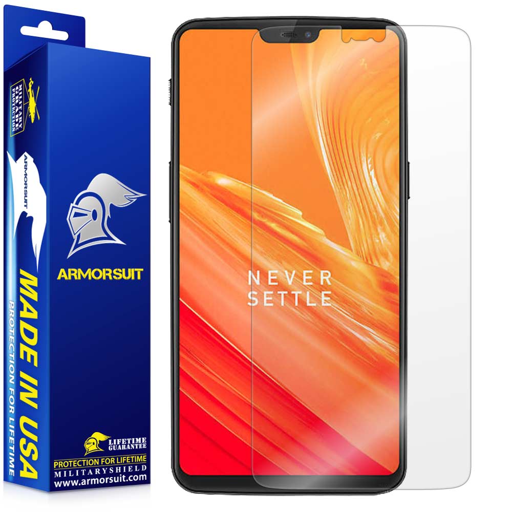 [2 Pack] OnePlus 6 Screen Protector