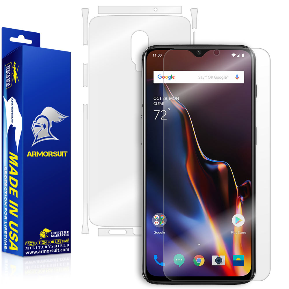 OnePlus 6T Screen Protector + Full Body Skin