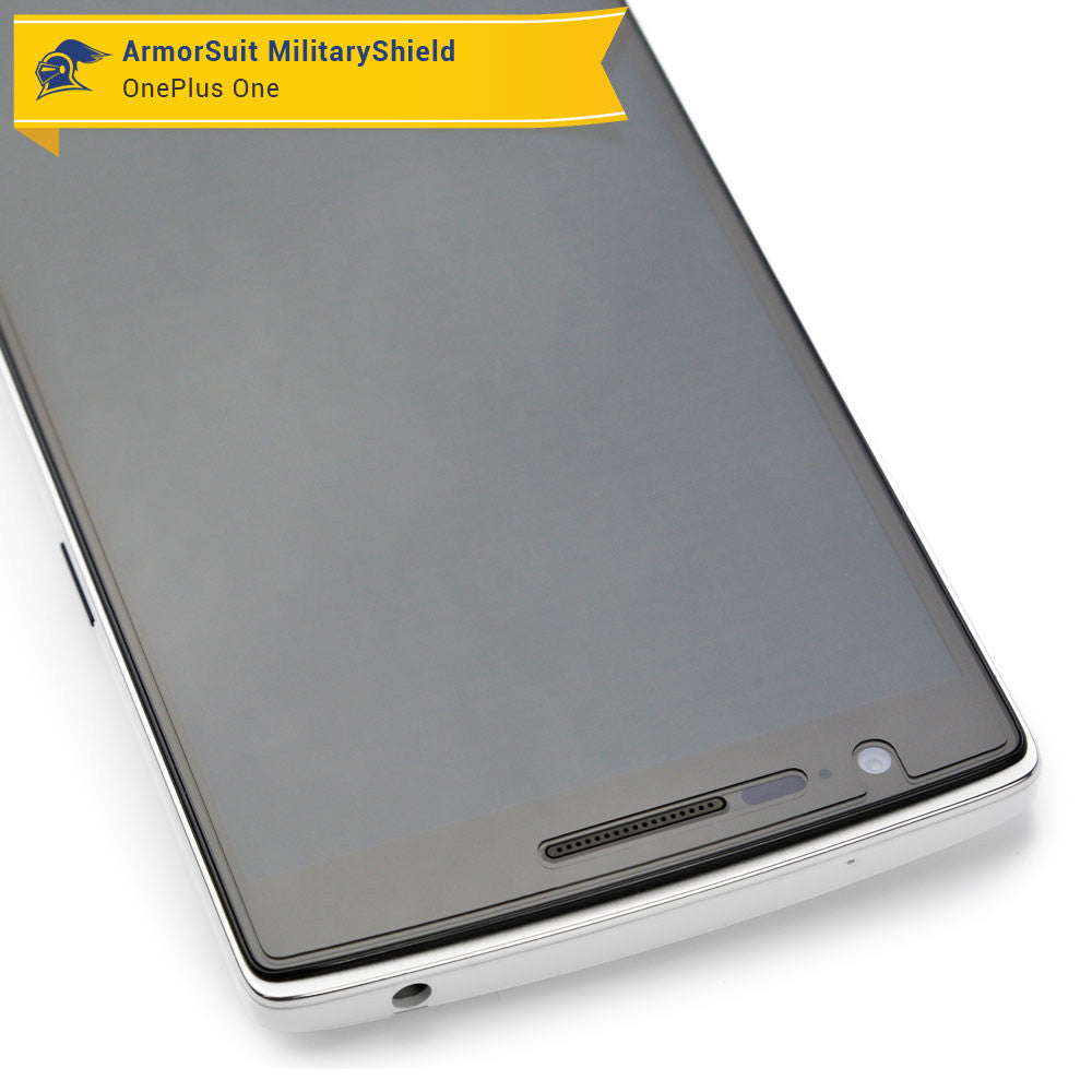 [2 Pack] OnePlus One Screen Protector (Case Friendly)