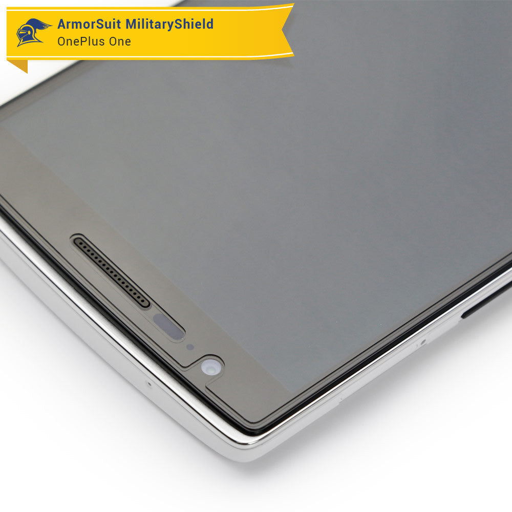 [2 Pack] OnePlus One Screen Protector (Case Friendly)