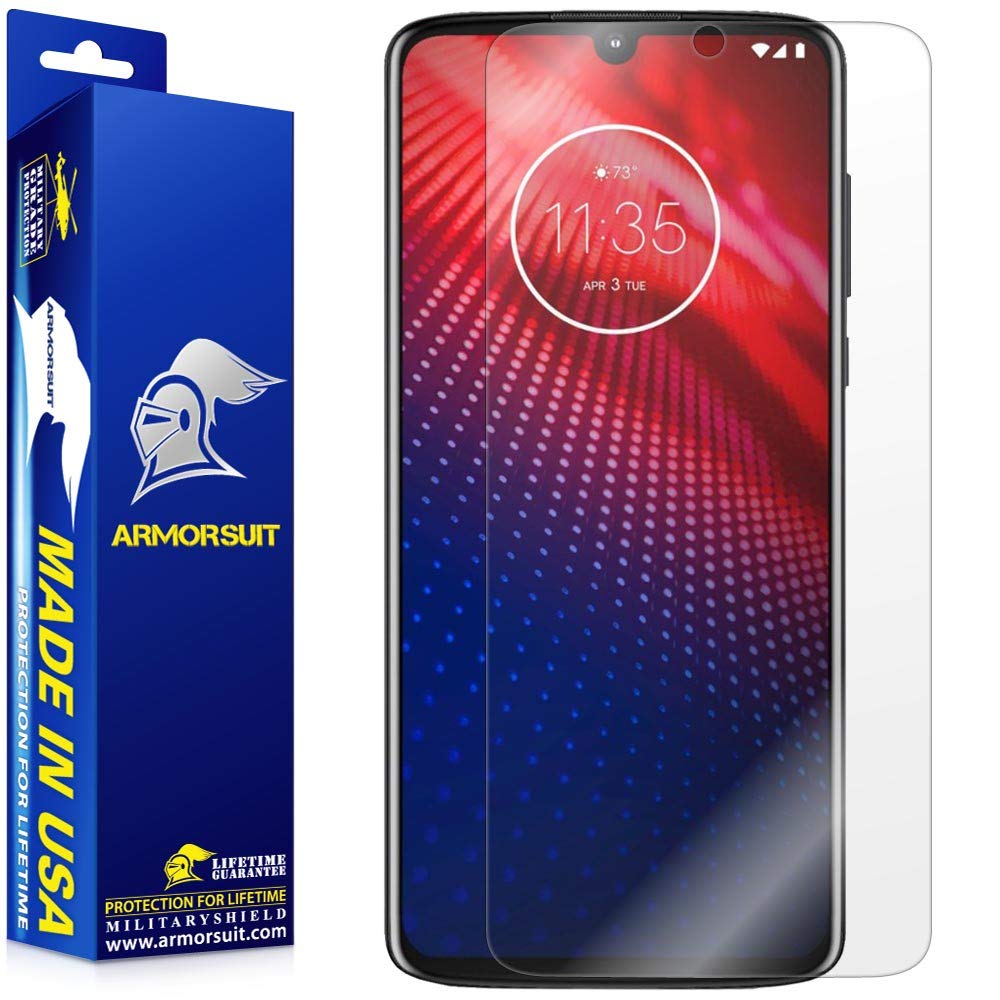 [2 Pack] Motorola Moto Z4 Screen Protector [Full Coverage]