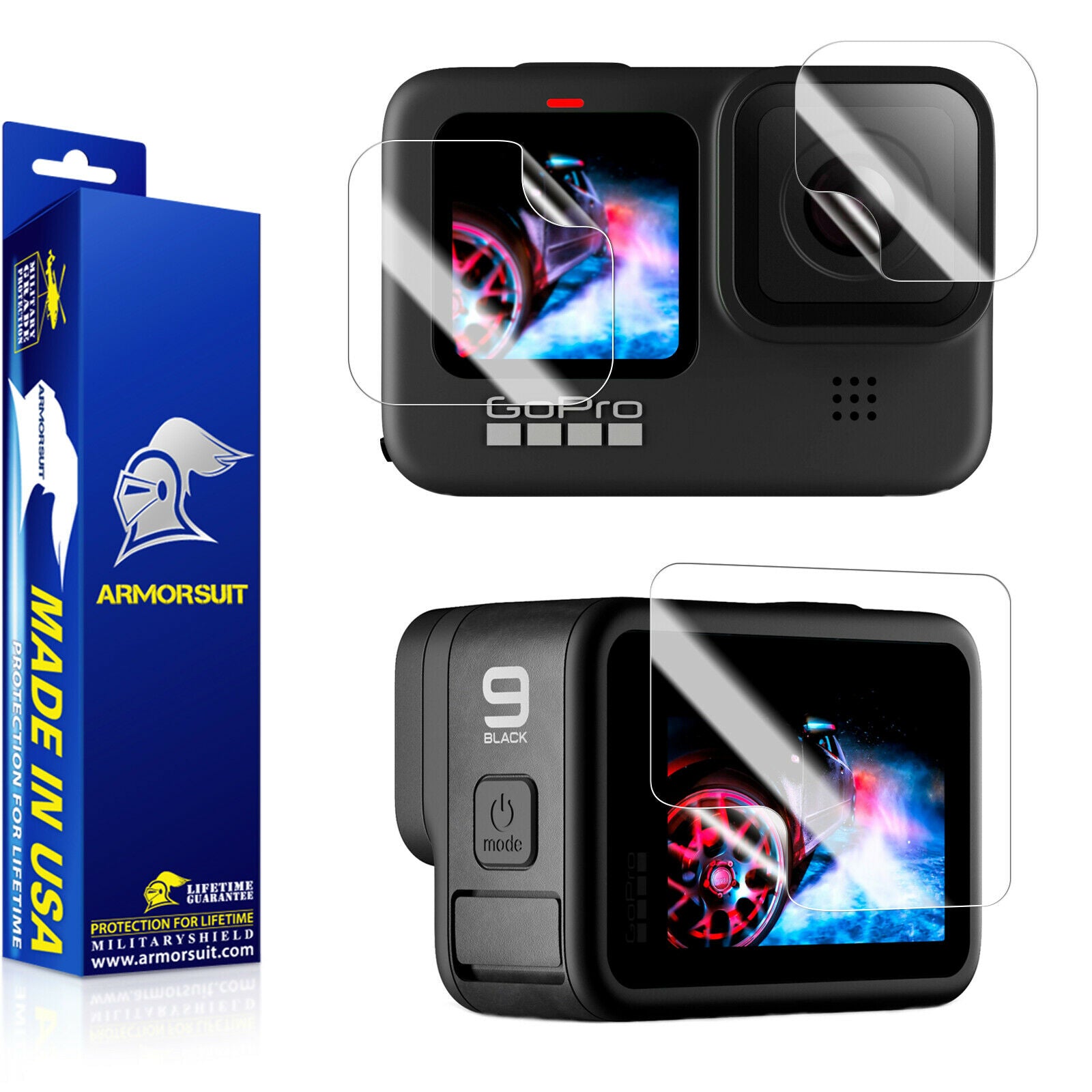 [6-Pack] GoPro Hero 9 (2021) Screen Protector