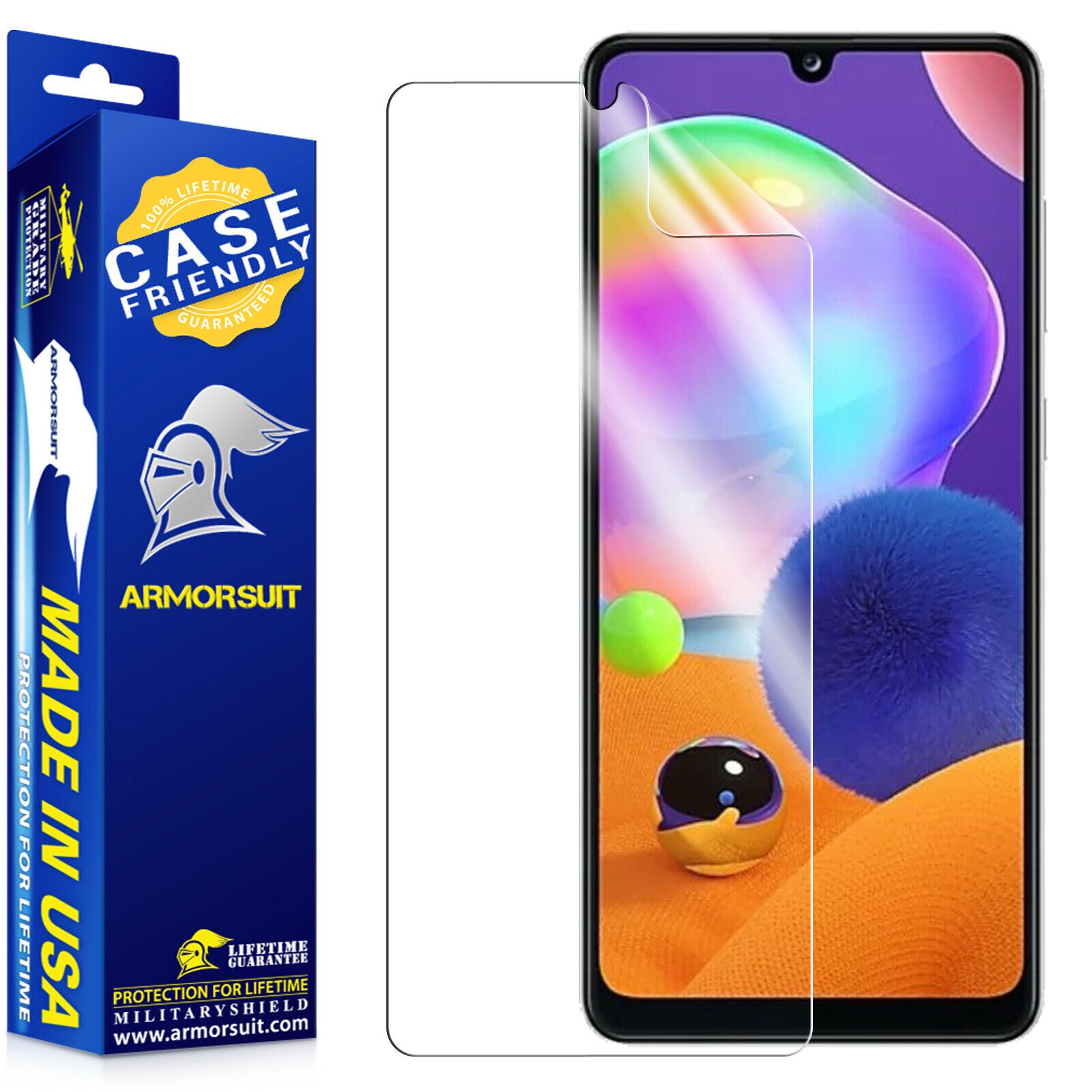 [2-Pack] Samsung Galaxy A32 4G Version Screen Protector - Case-Friendly