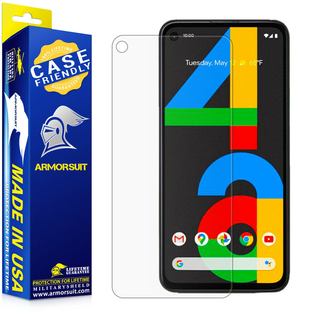 [2-Pack] Google Pixel 4a Screen Protector Anti-Glare (Matte) (Case-friendly)