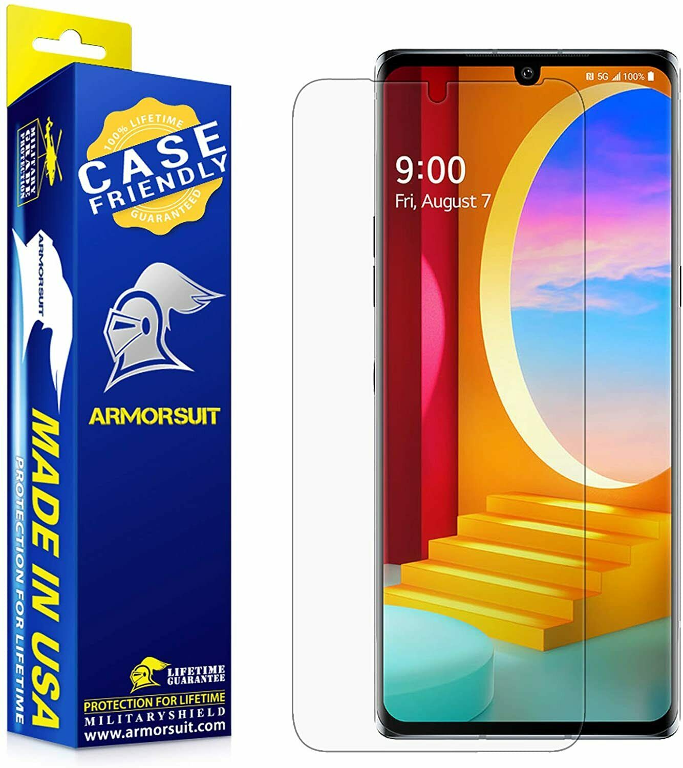 [2 Pack] LG Velvet (2020) Case-Friendly Screen Protector