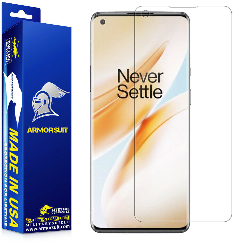 [2 Pack] OnePlus 8 Case-Friendly Screen Protector