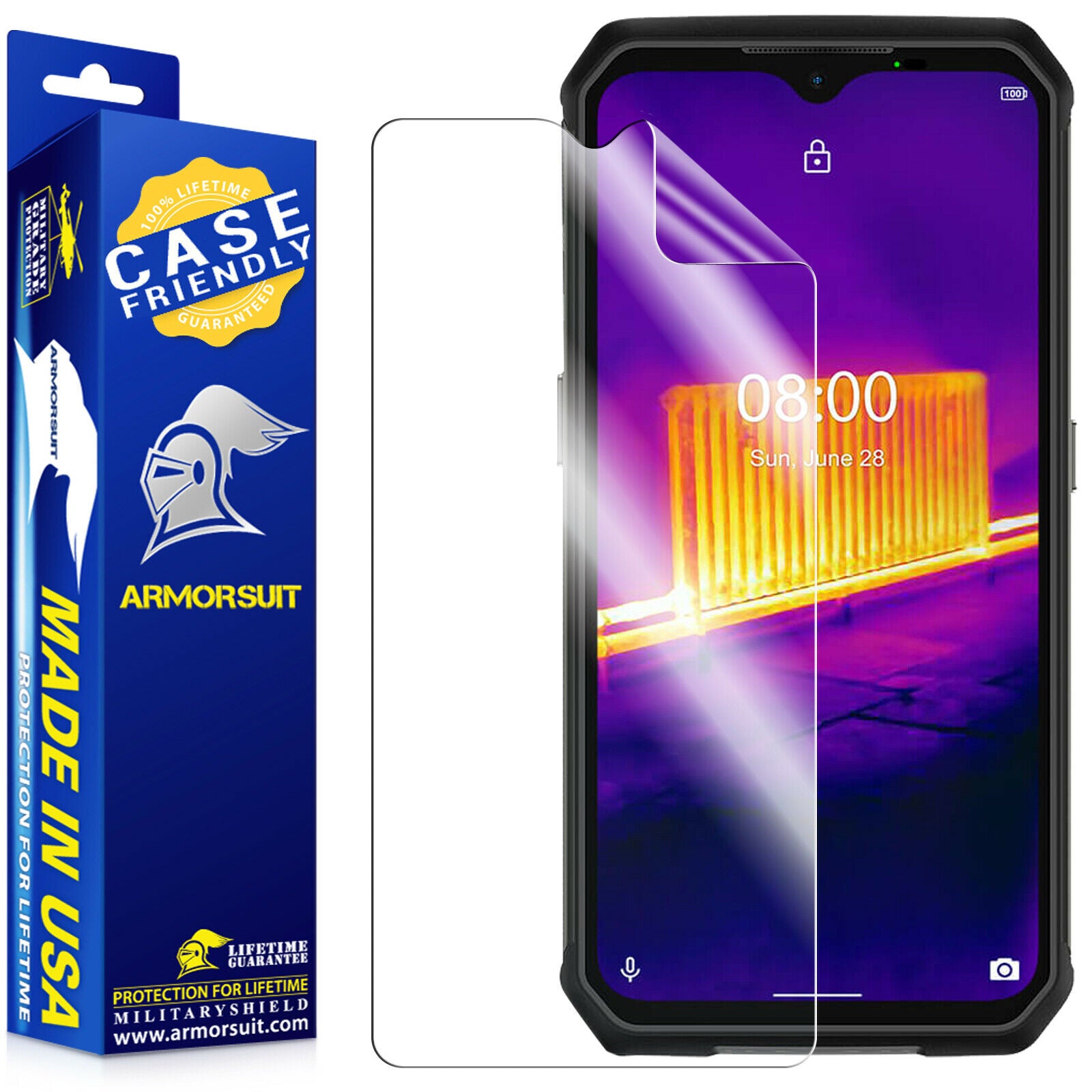 [2-Pack] Ulefone Armor 9 Screen Protector - Case-Friendly