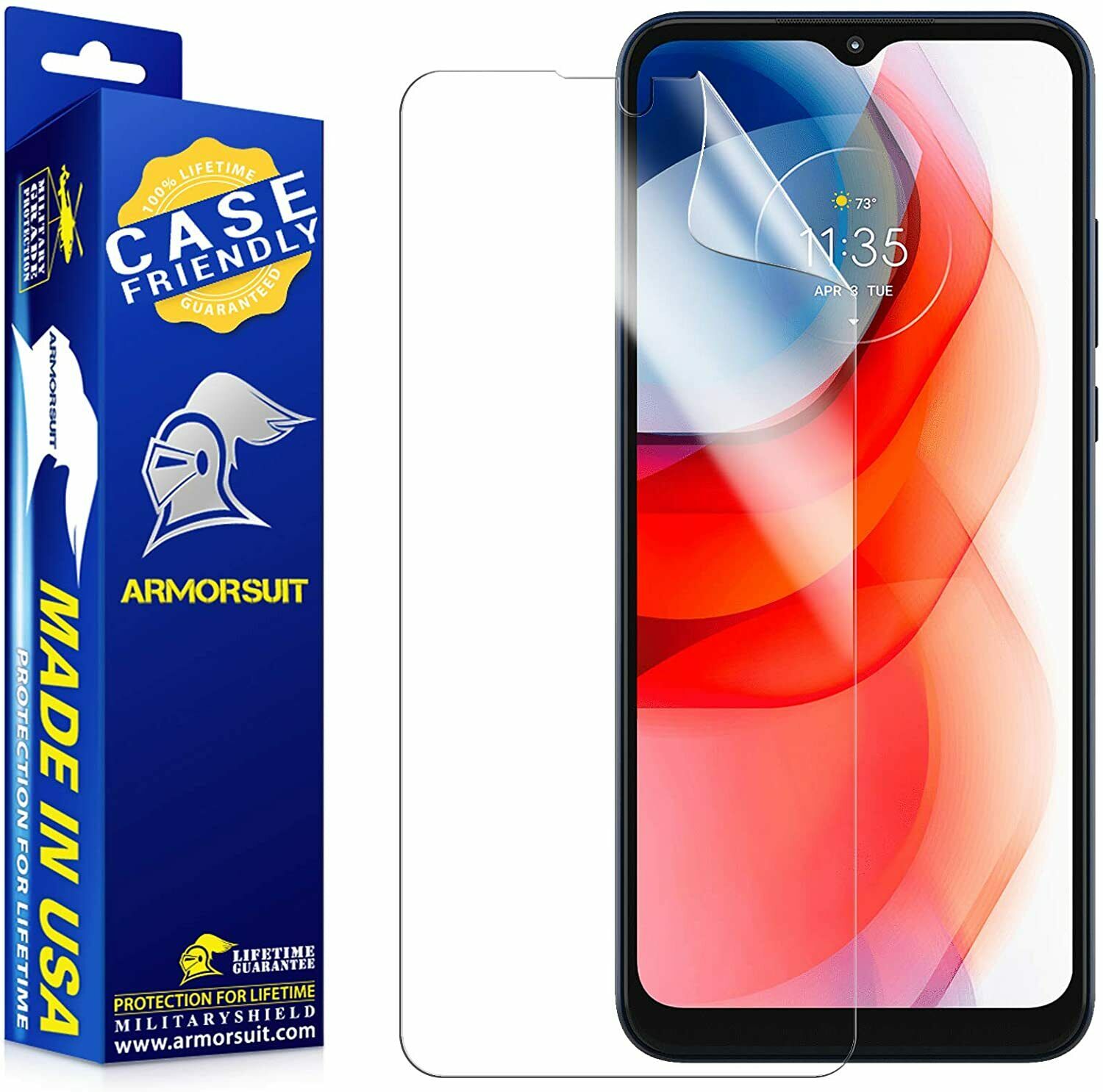 [2 Pack] Motorola G Play Screen Protector - Case-Friendly