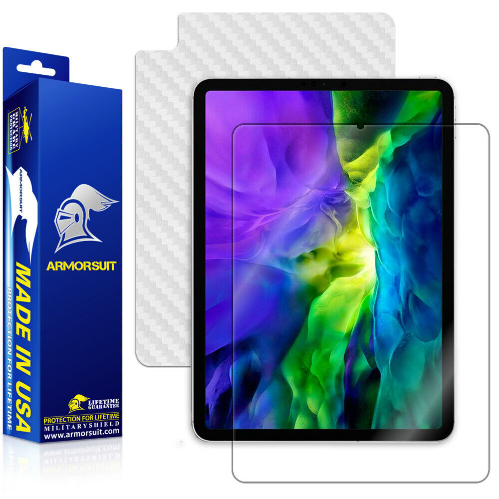 Apple iPad Pro 11 (2020) Screen Protector + Vinyl Skin Full Wrap Film