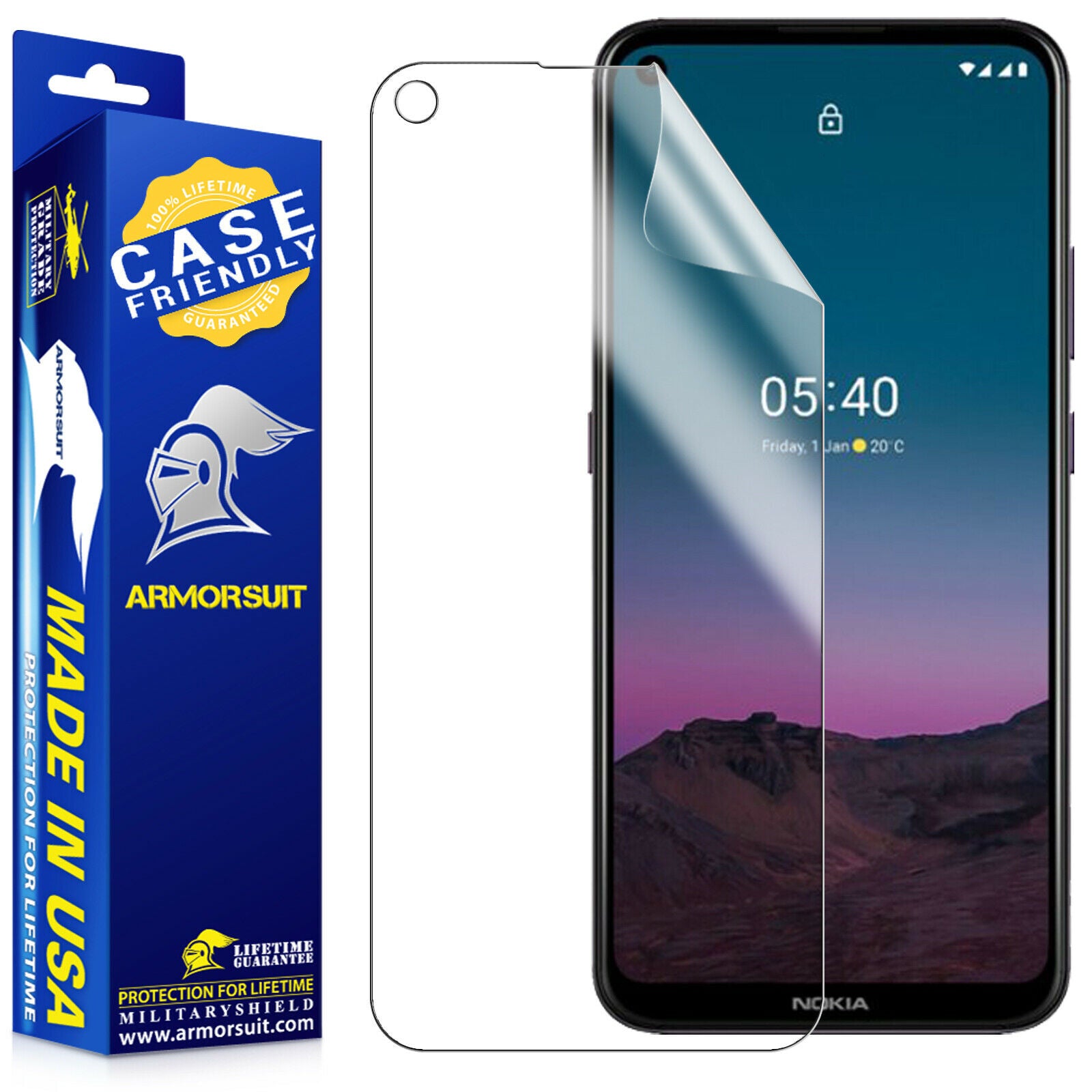 [2 Pack] Nokia 5.4 (2021) Screen Protector - Case-Friendly