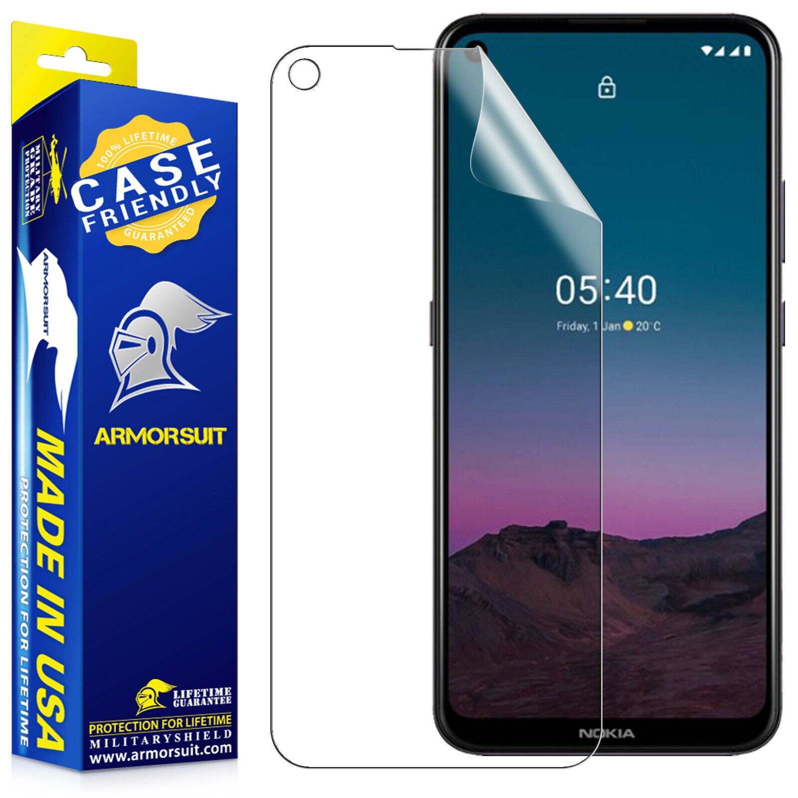 [2 Pack] Nokia 5.4 (2021) Screen Protector - Case-Friendly Matte