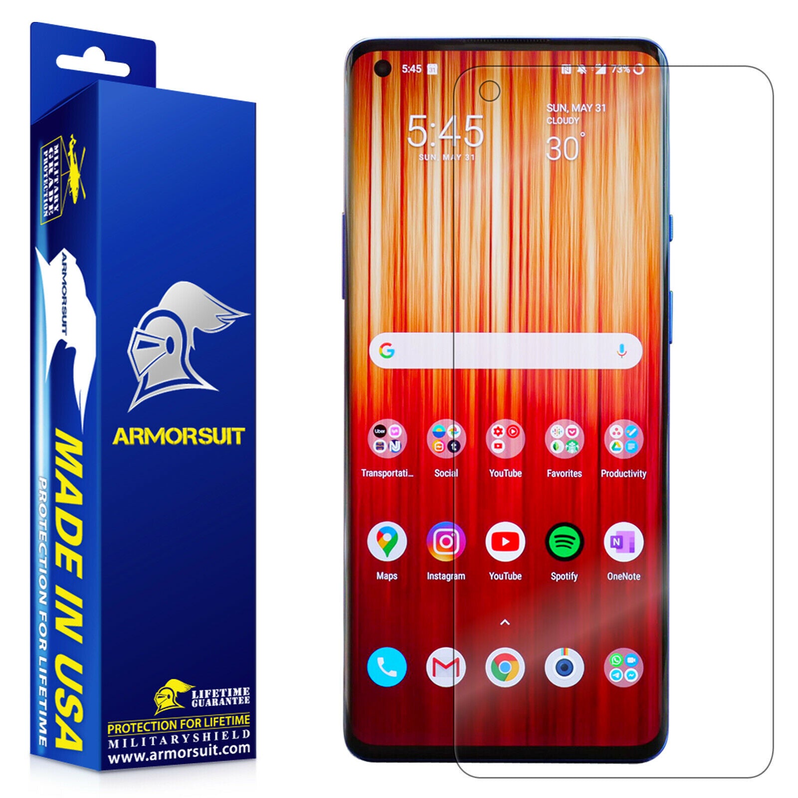 [2 Pack] OnePlus 8 Pro Max Coverage Screen Protector