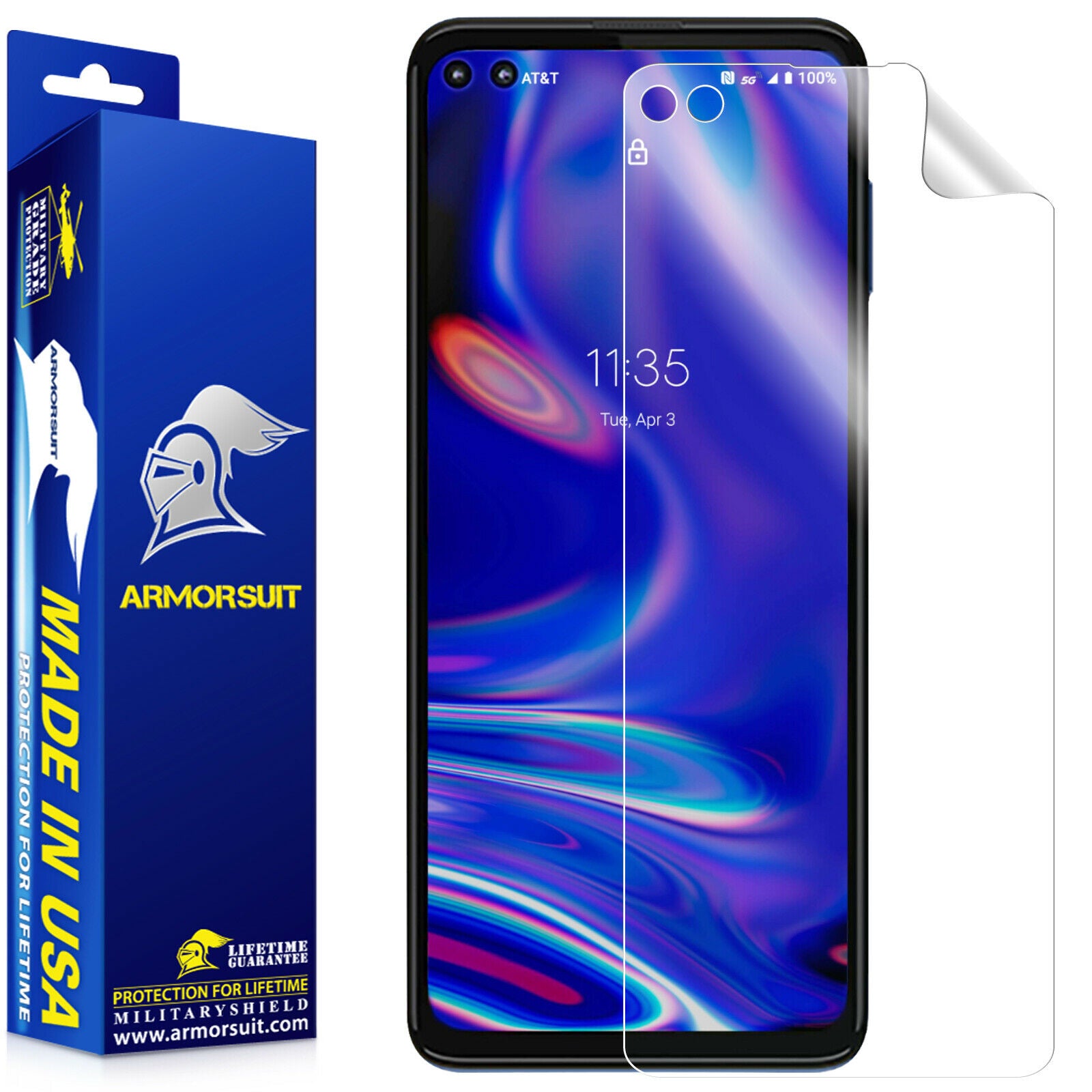 [2 Pack] Motorola One 5G Screen Protector