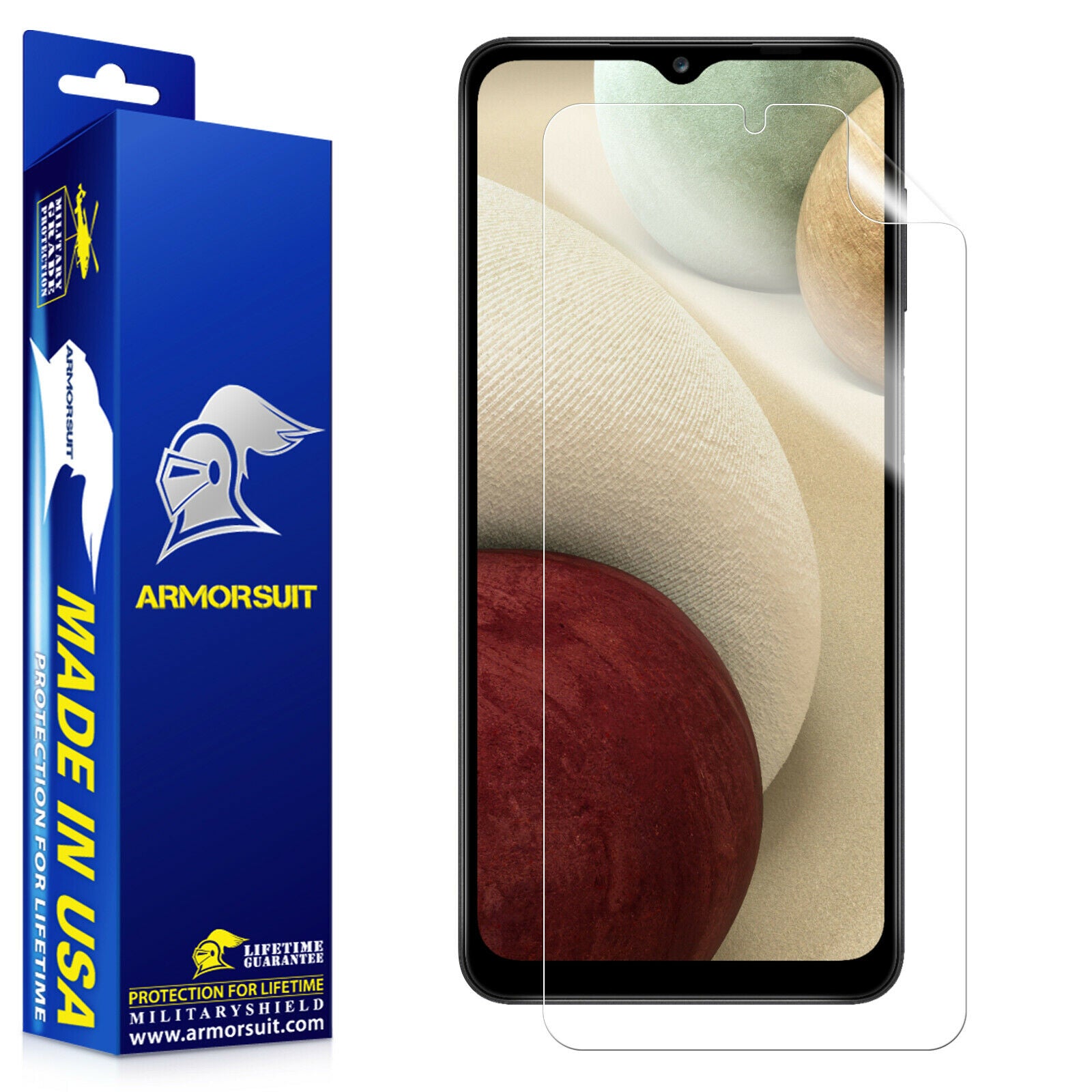 [2-Pack] Samsung Galaxy A12 4G/5G Screen Protector - Max Coverage