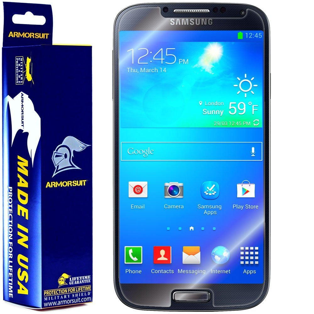 [2-Pack] Samsung Galaxy S4 Screen Protector (Case Friendly)