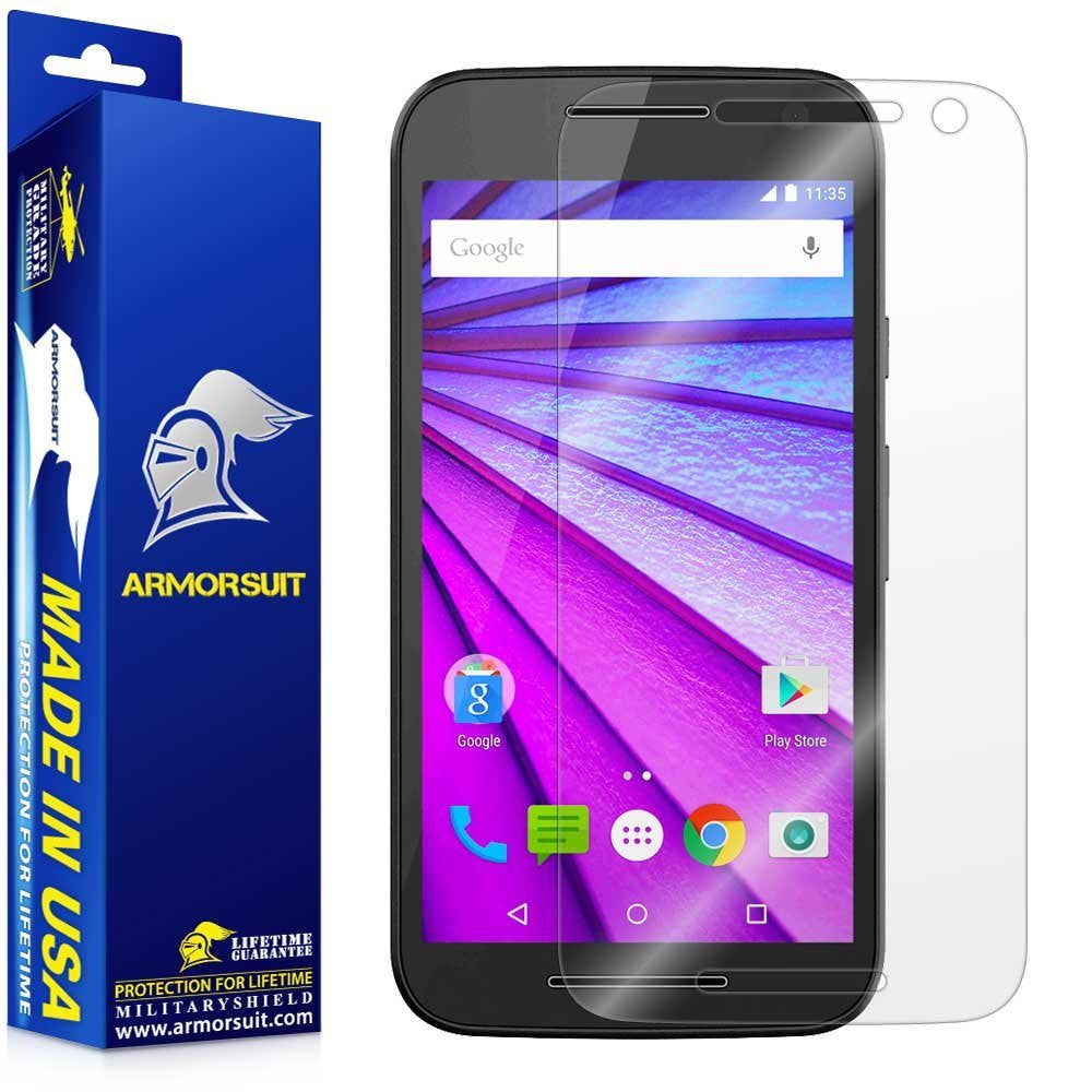 [2 Pack] Motorola Moto G (3rd Generation 2015) Screen Protector