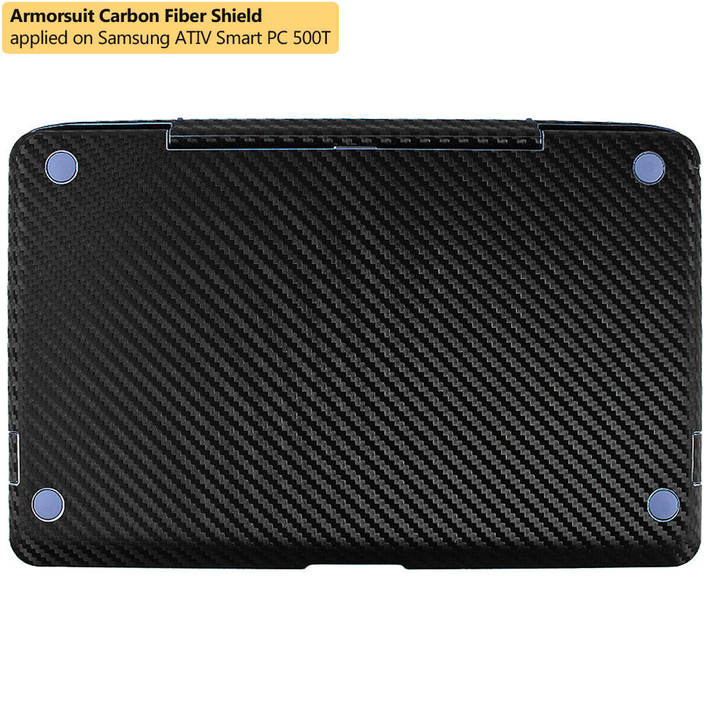 Samsung ATIV Smart PC 500T Keyboard Black Carbon Fiber Film Protector