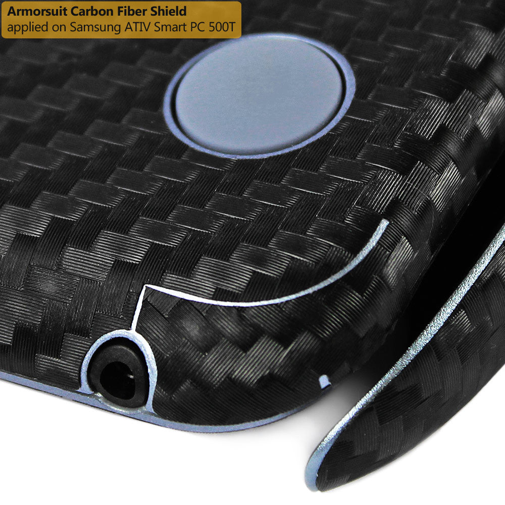 Samsung ATIV Smart PC 500T Keyboard Black Carbon Fiber Film Protector