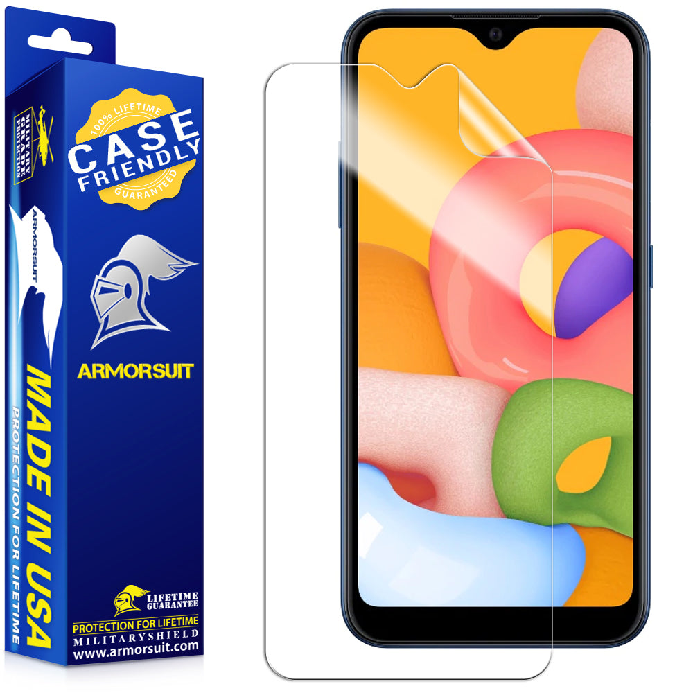 [2 Pack] ArmorSuit MilitaryShield Screen Protector Designed for  Samsung Galaxy A02 (2021) Case Friendly Anti-Bubble HD Clear Film