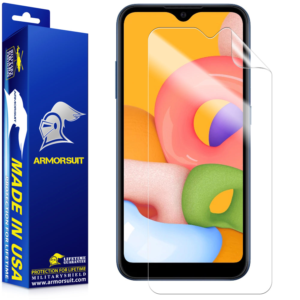 [2 Pack] ArmorSuit MilitaryShield Screen Protector Designed for  Samsung Galaxy A02 (2021) Max Coverage Anti-Bubble HD Clear Film