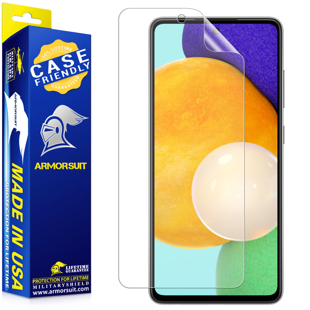 [2-Pack] Samsung Galaxy A52 Screen Protector Case Friendly Matte