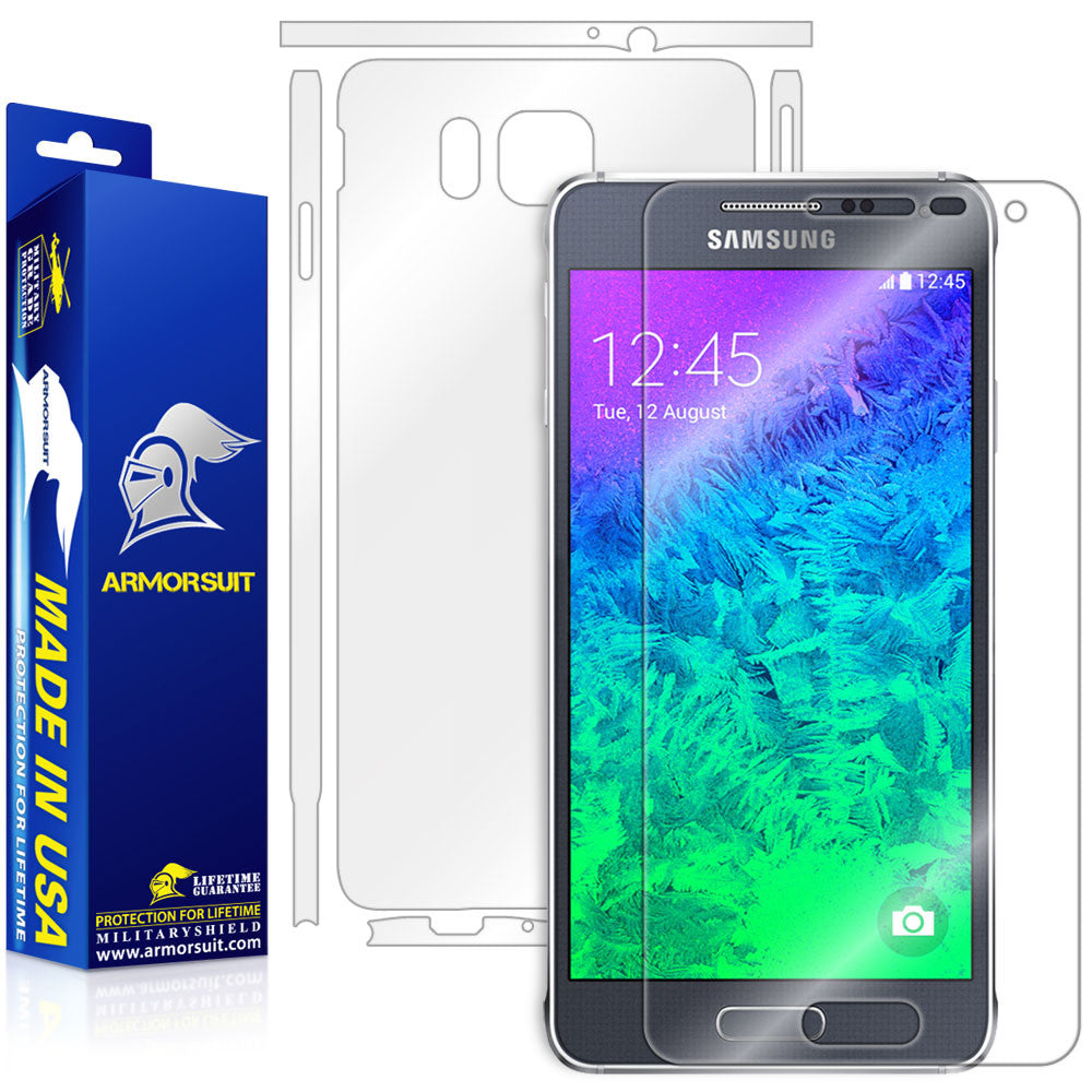 Samsung Galaxy Alpha Full Body Skin Protector