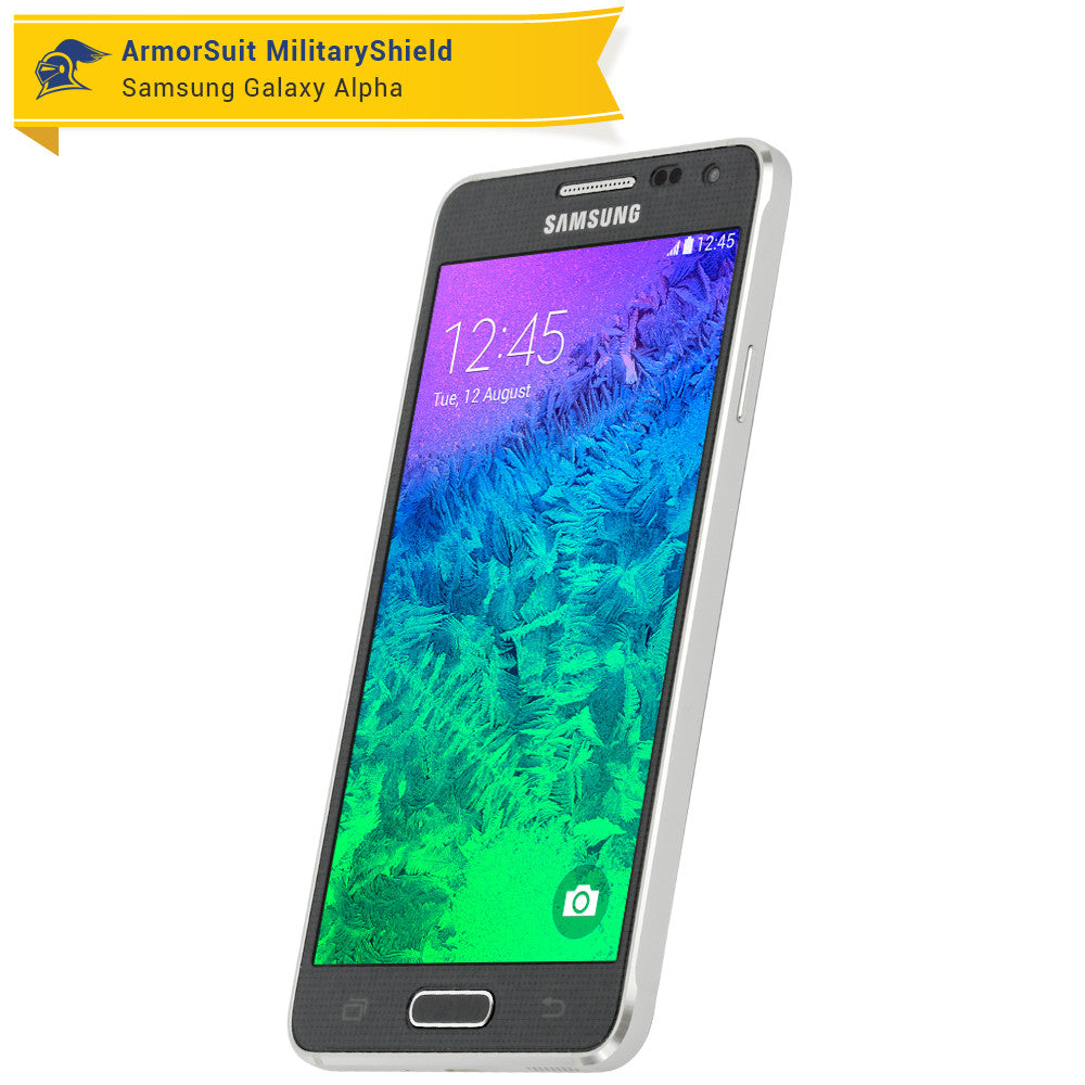 [2-Pack] Samsung Galaxy Alpha Screen Protector