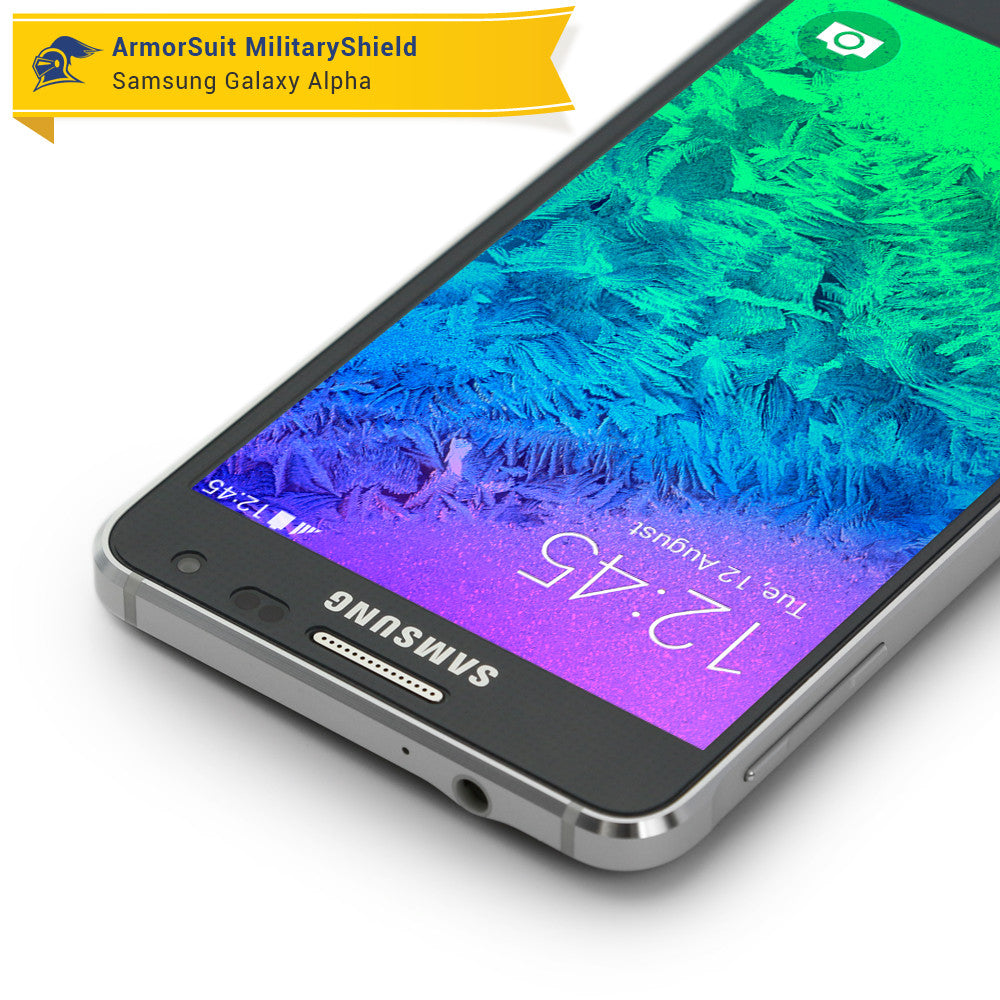[2-Pack] Samsung Galaxy Alpha Screen Protector