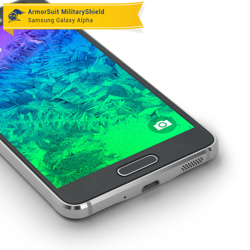 [2-Pack] Samsung Galaxy Alpha Screen Protector