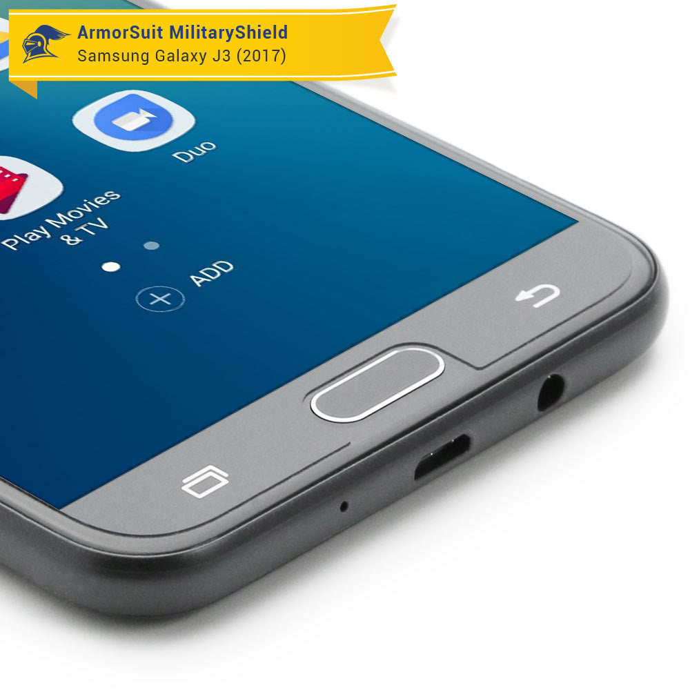 [2-Pack] Samsung Galaxy J3 (2017) Case-Friendly Screen Protector