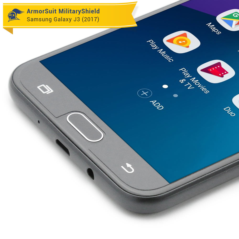 [2-Pack] Samsung Galaxy J3 (2017) Case-Friendly Screen Protector
