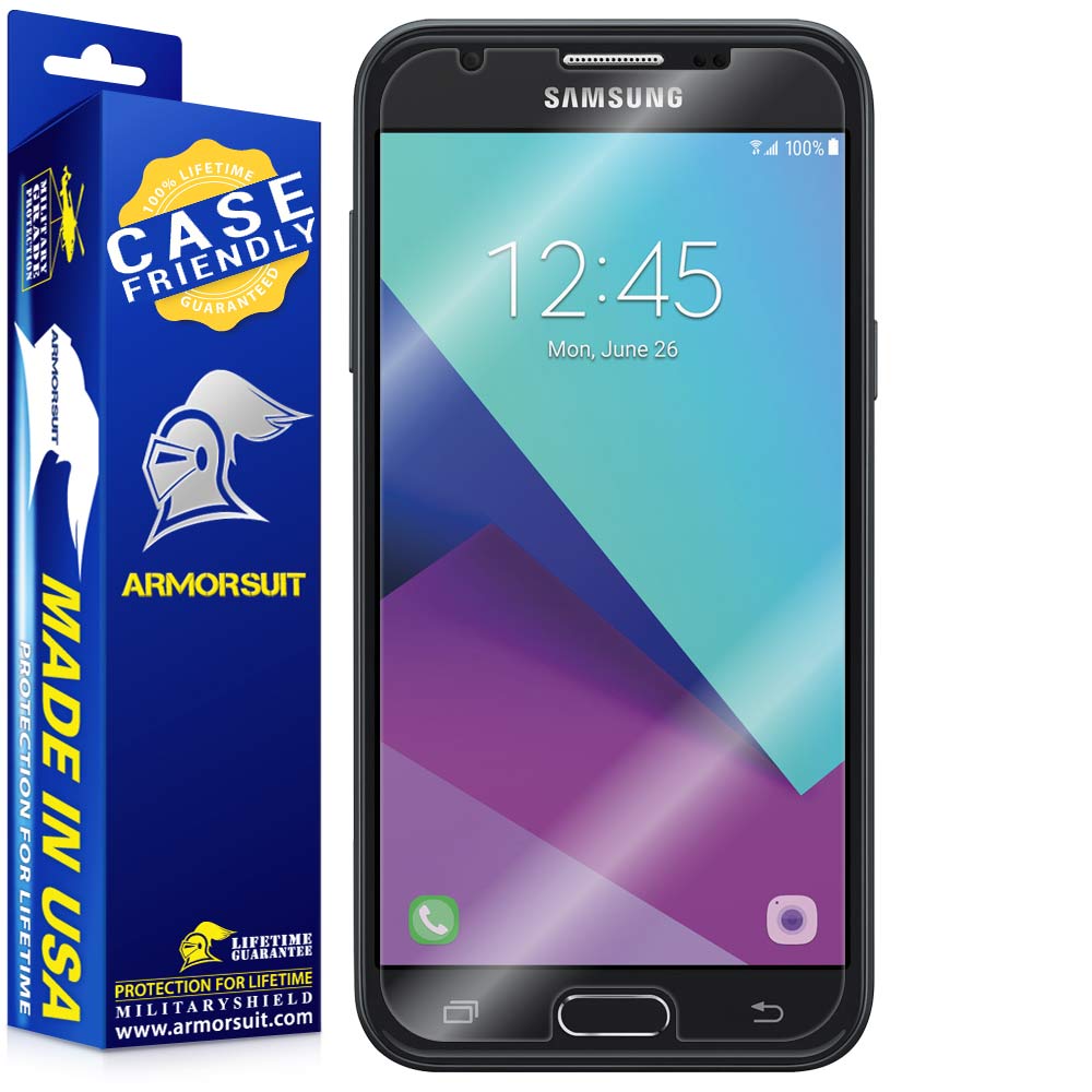 [2-Pack] Samsung Galaxy J3 (2017) Case-Friendly Screen Protector