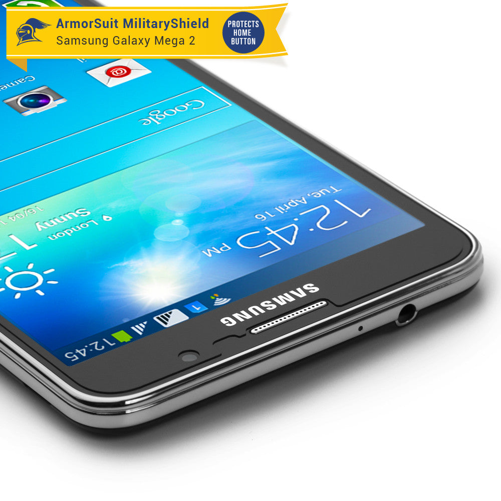 [2-Pack] Samsung Galaxy Mega 2 Screen Protector (Case-Friendly)