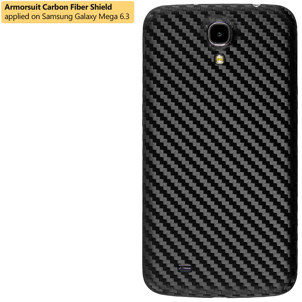 Samsung Galaxy Mega 6.3 Screen Protector + Carbon Fiber Protector
