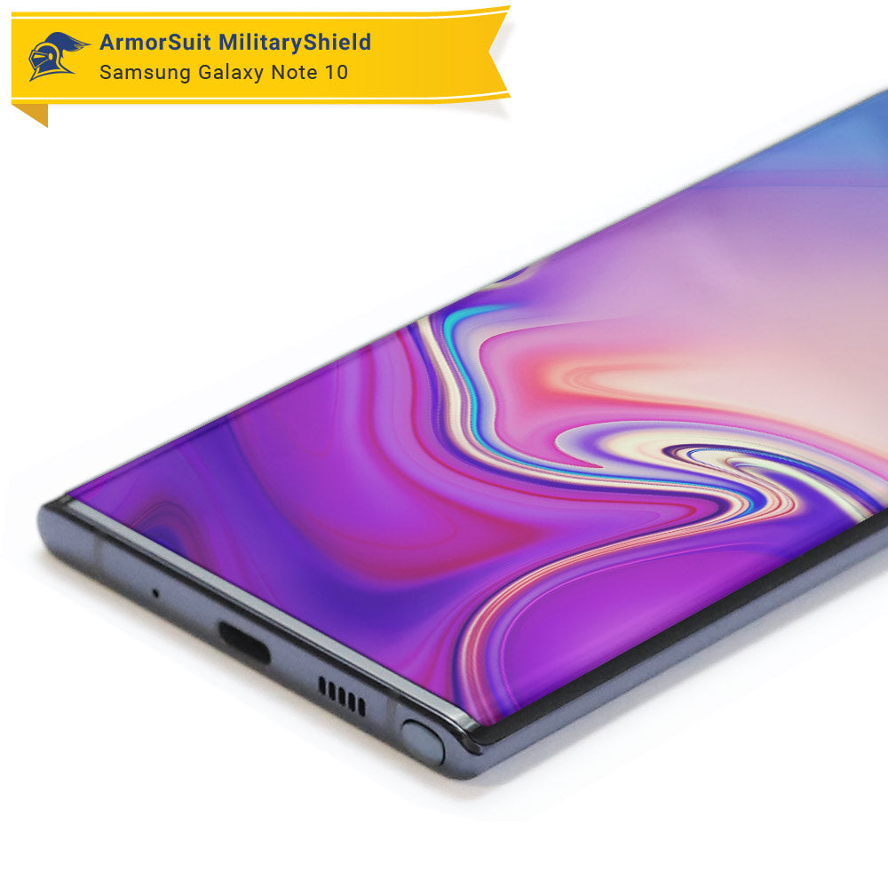 [2-Pack] Samsung Galaxy Note 10 Screen Protector [Case Friendly]