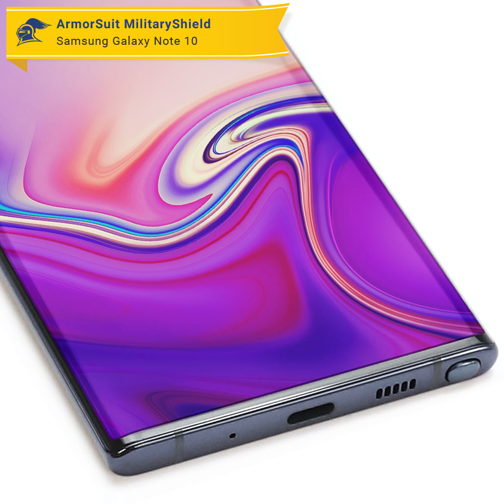 [2-Pack] Samsung Galaxy Note 10 Screen Protector [Case Friendly]