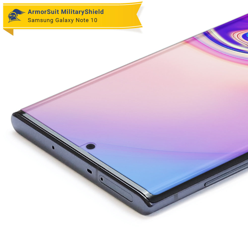 [2-Pack] Samsung Galaxy Note 10 Screen Protector [Case Friendly]