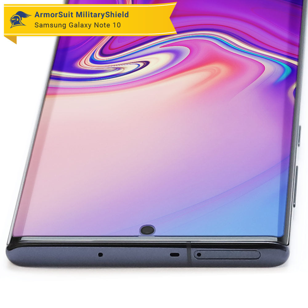 [2-Pack] Samsung Galaxy Note 10 Screen Protector [Case Friendly]
