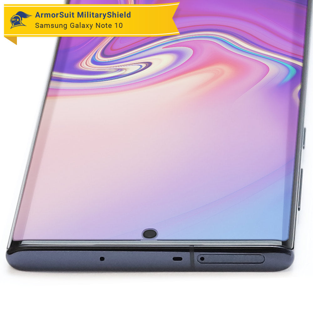 [2-Pack] Samsung Galaxy Note 10 Screen Protector Matte [Case Friendly]
