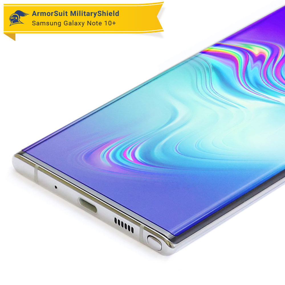 [2-Pack] Samsung Galaxy Note 10 Plus Screen Protector - [Case-Friendly]